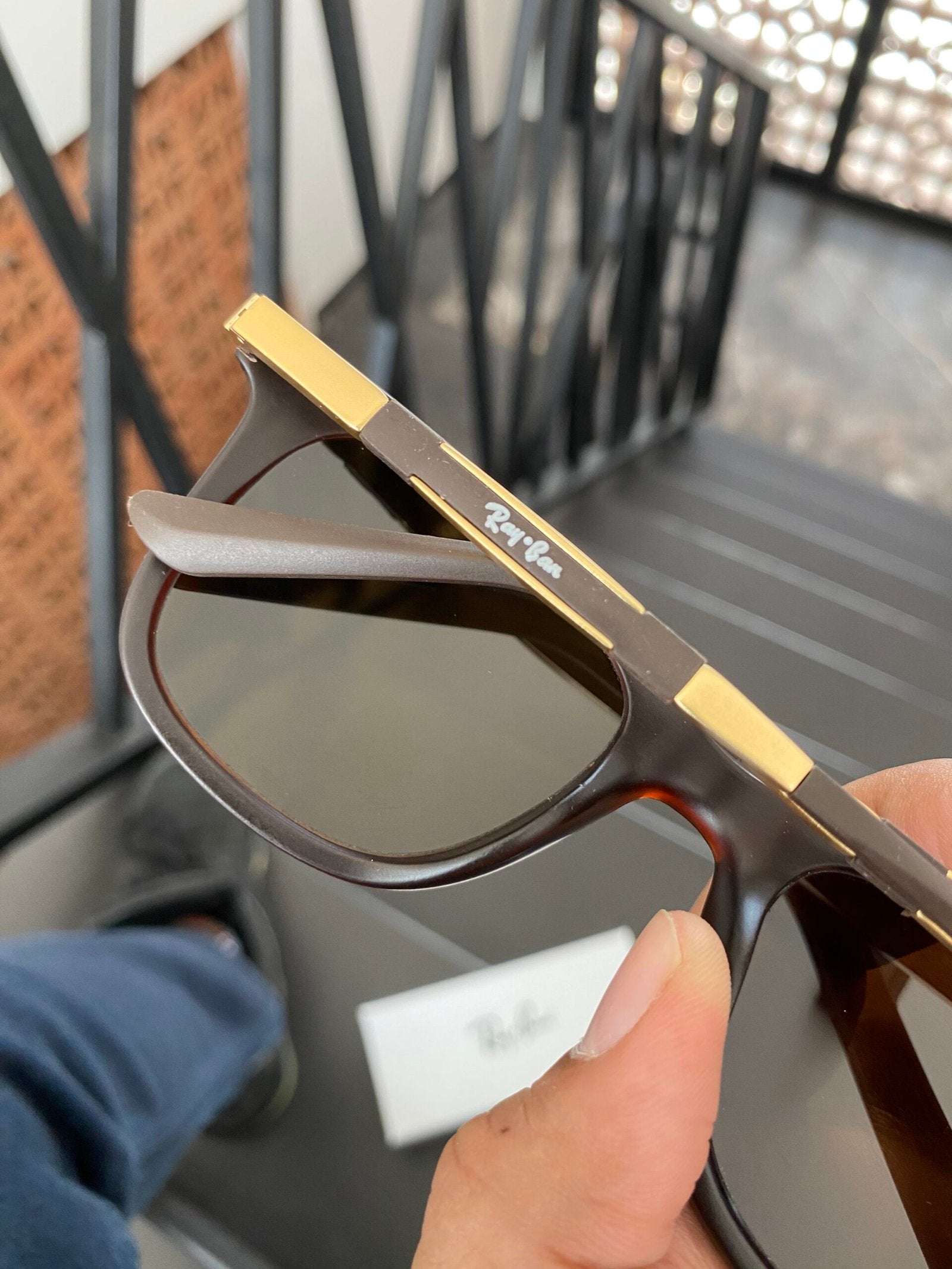 Rayban 4726 Gold Brown (Pure Glass)