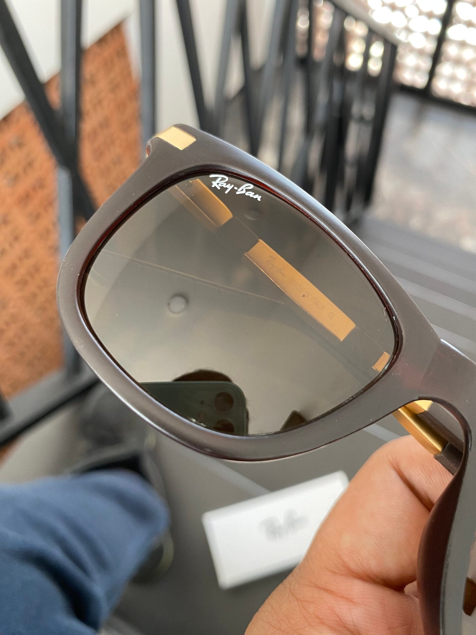 Rayban 4726 Gold Brown (Pure Glass)