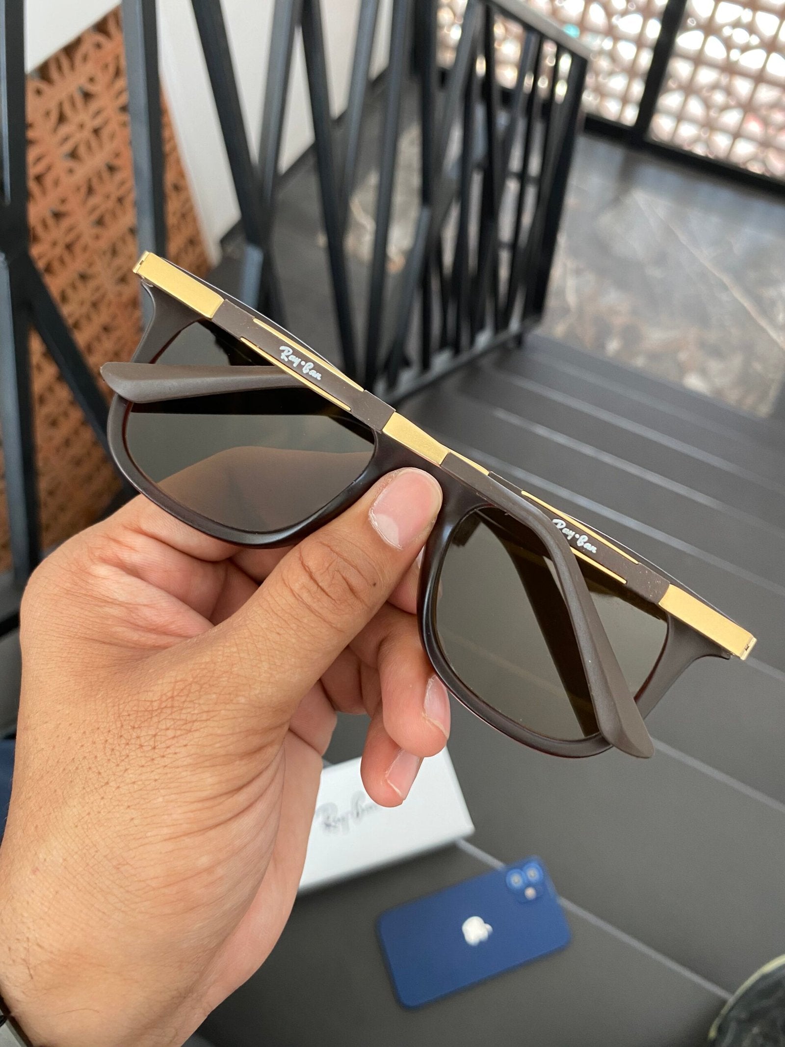 Rayban 4726 Gold Brown (Pure Glass)