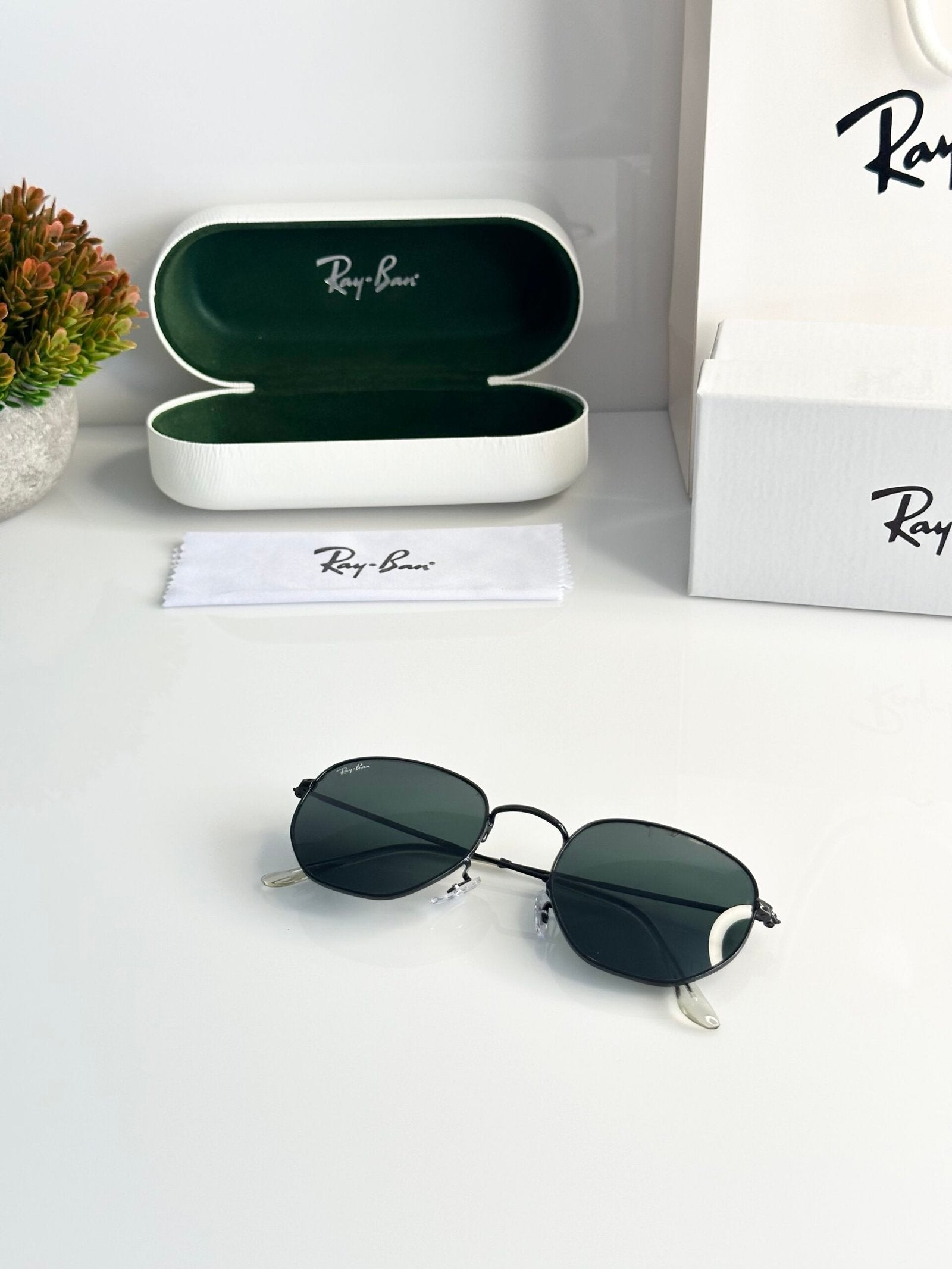 Rayban 3548 Black (GLASS)