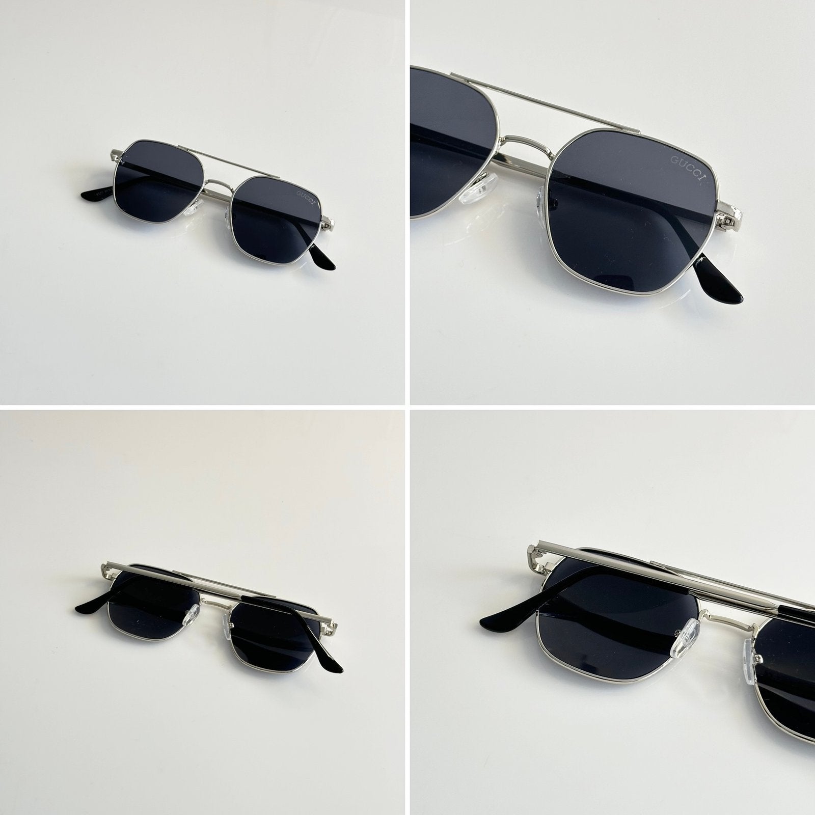Gucci_8220_Silver_Black
