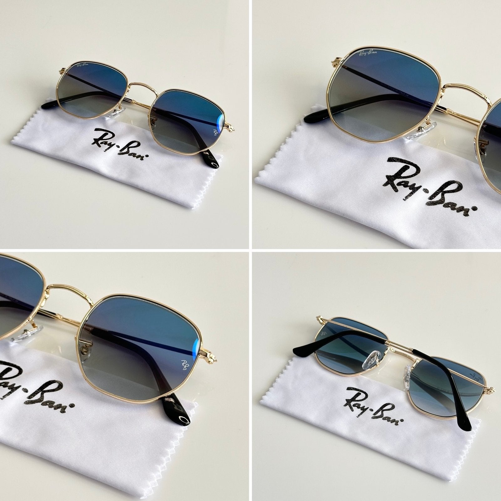 Rayban 3548 Gold Blue