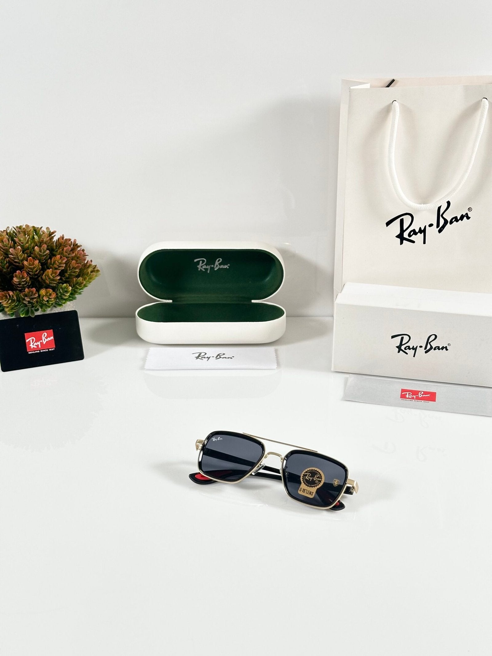 Rayban 06 Gold Black