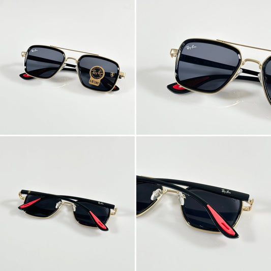 Rayban 06 Gold Black