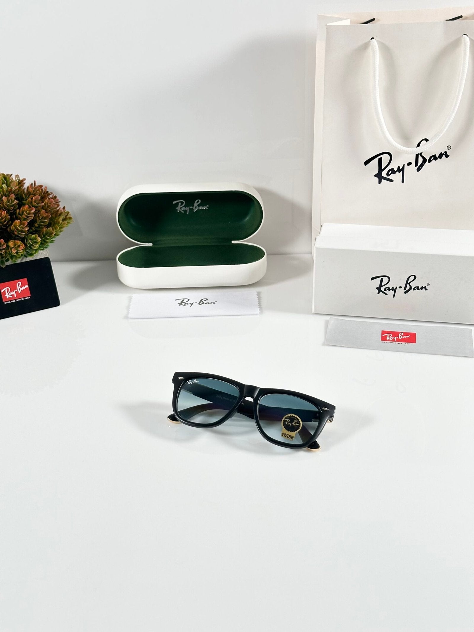 RB 2140 Gold Black Blue (GLASS)