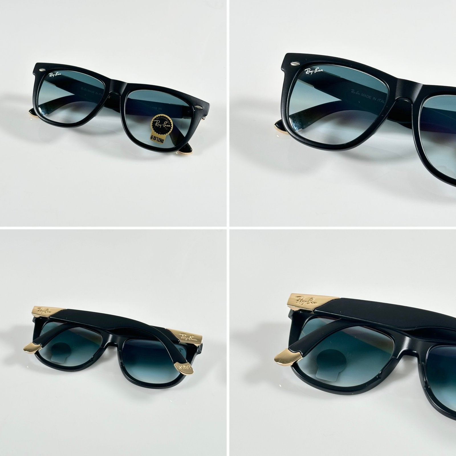RB 2140 Gold Black Blue (GLASS)