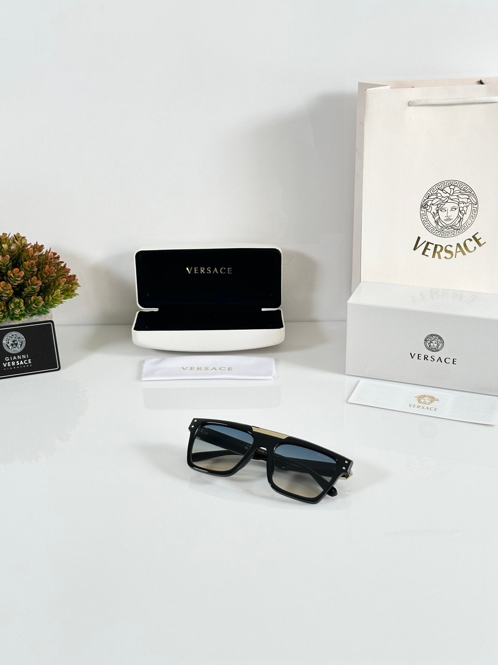 Versace 216 Gold Green DC