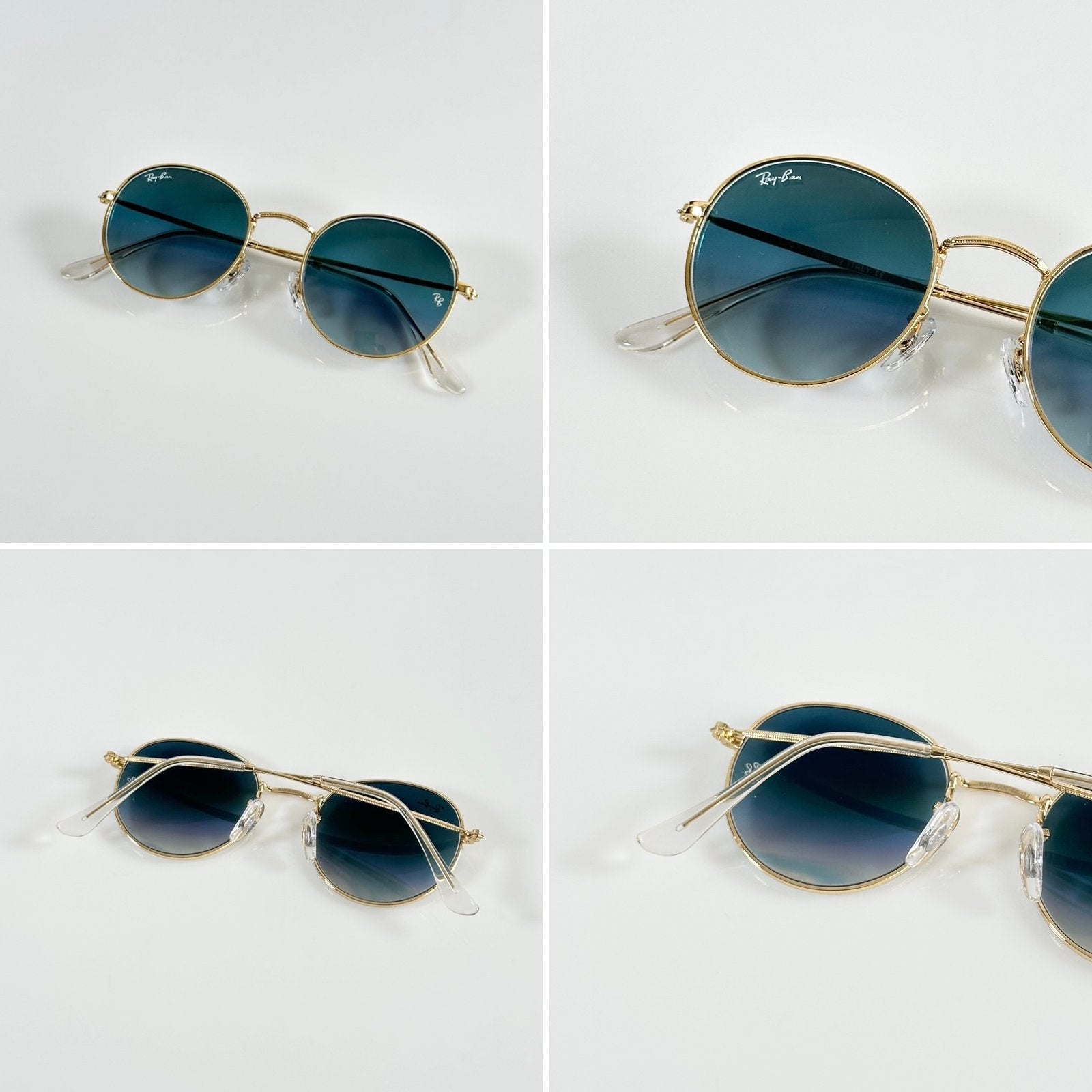 Rayban 3447 Gold Blue (GLASS)