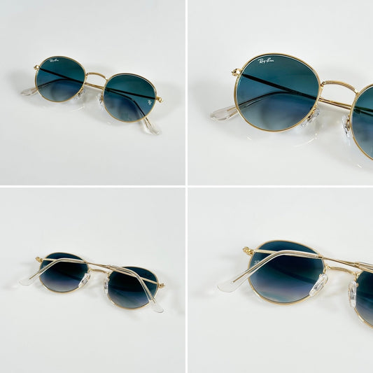 Rayban 3447 Gold Blue (GLASS)