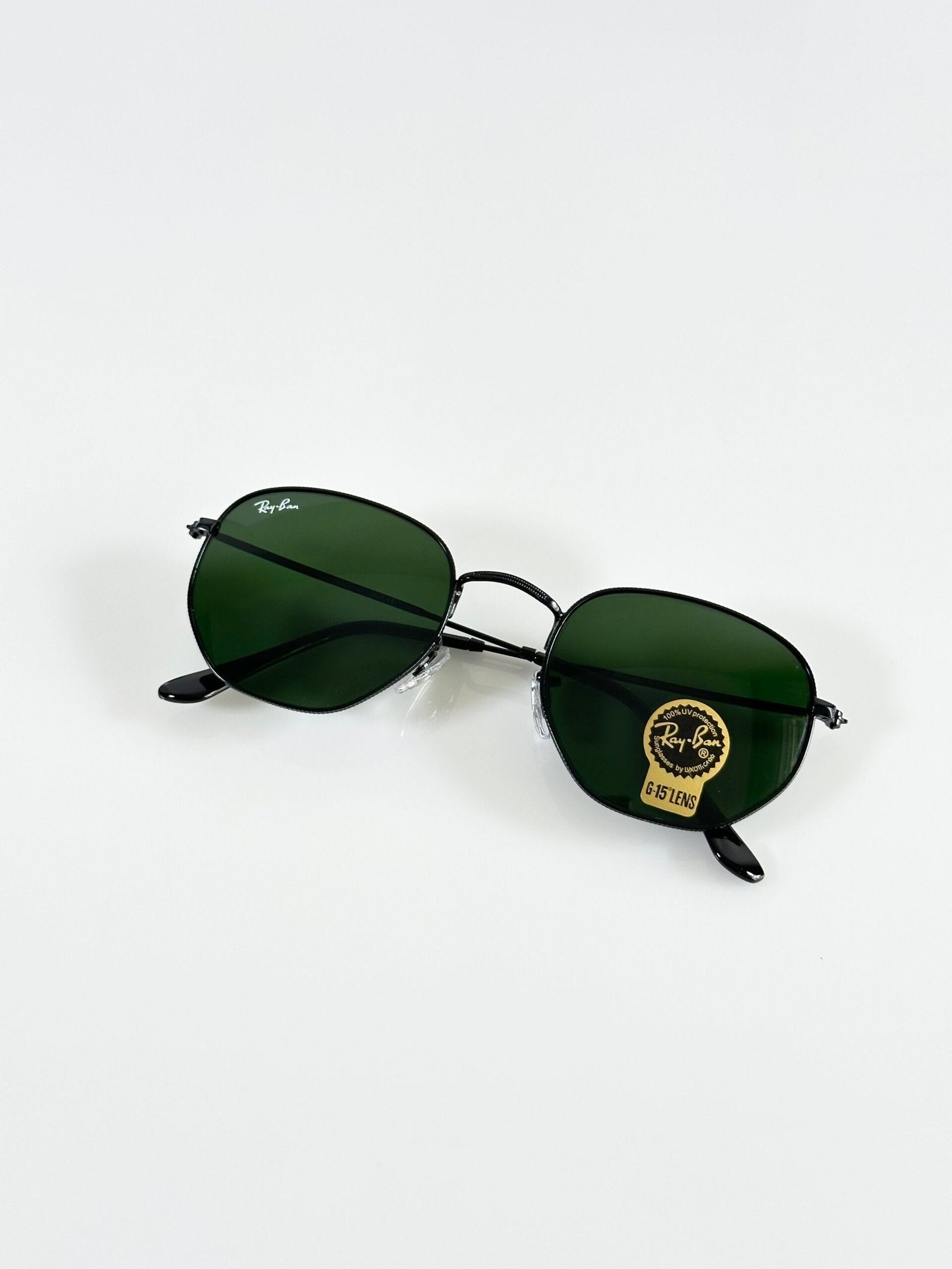 Rayban 3548 Black Green (GLASS)