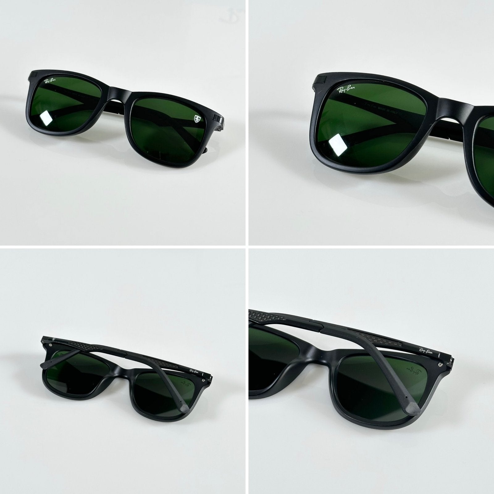 RB 4287 Black Green (GLASS)