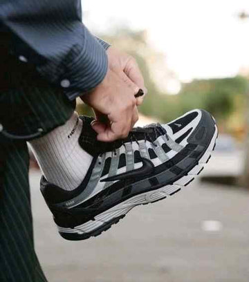 nikee P 6000 Anthracite Smoke Grey running sneaker