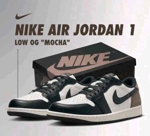 nikee Air Jordan 1 Retro Low OG Mocha Semi UA
