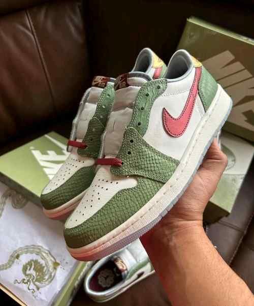 nikee Air Jordan 1 Retro Low OG GS Year of the Dragon with og box
