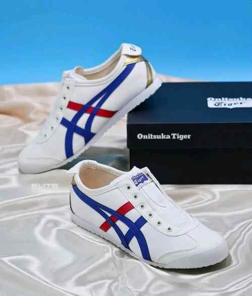 ONITSUKAA TIGER MEXICO 66 MULTI GOLD SLIP ON