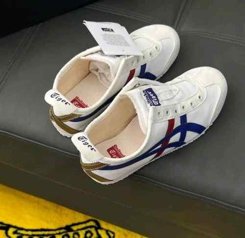 ONITSUKAA TIGER MEXICO 66 MULTI GOLD SLIP ON