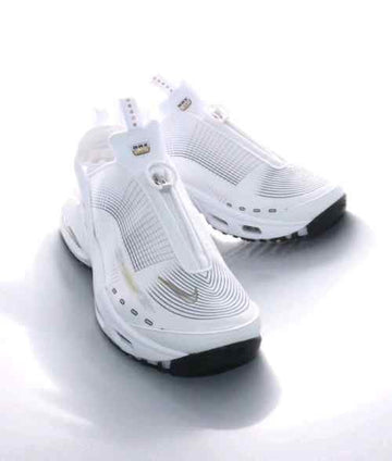 Nikee AirMax Craze White Metallic Gold
