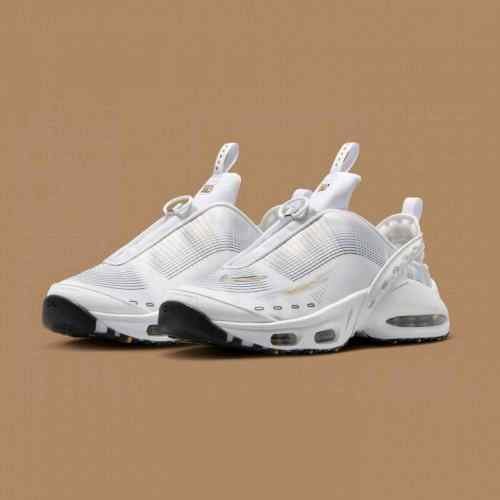 Nikee AirMax Craze White Metallic Gold