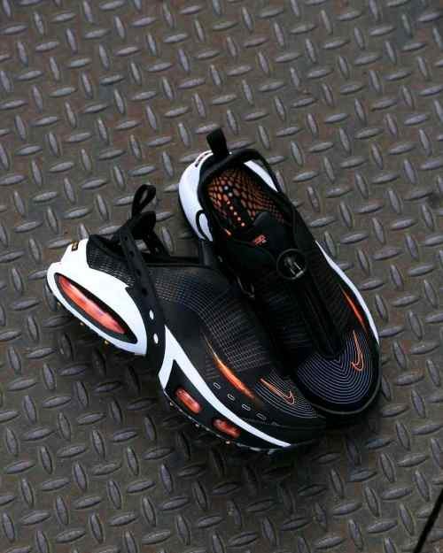 Nikee Airmax Craze Black Platinum Tint Bright Citrus