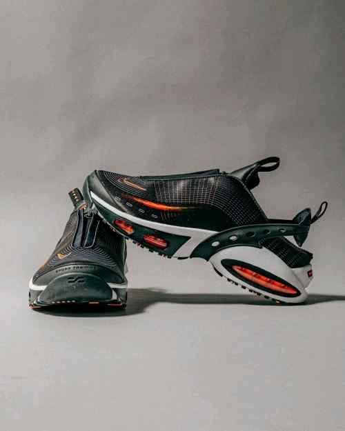 Nikee Airmax Craze Black Platinum Tint Bright Citrus
