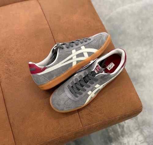Onitsukaa Tiger Tokuten Grey White Suede Quality