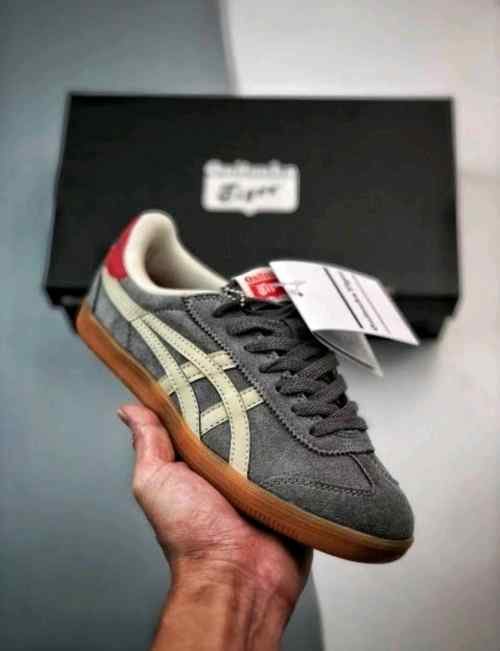Onitsukaa Tiger Tokuten Grey White Suede Quality