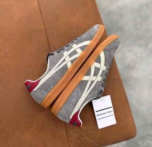 Onitsukaa Tiger Tokuten Grey White Suede Quality