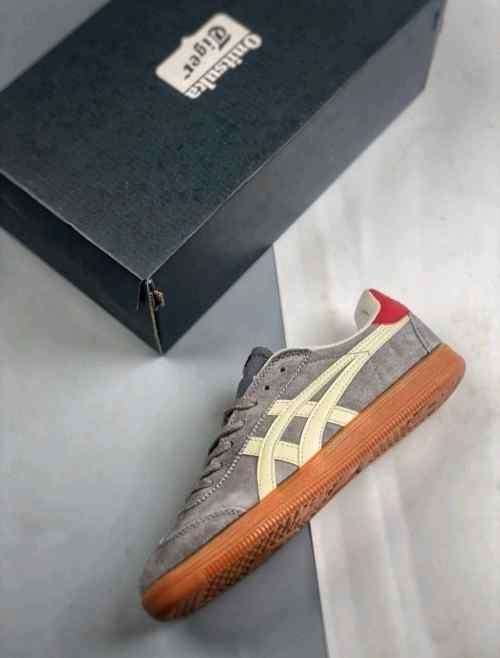 Onitsukaa Tiger Tokuten Grey White Suede Quality