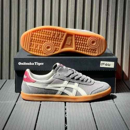 Onitsukaa Tiger Tokuten Grey White Suede Quality