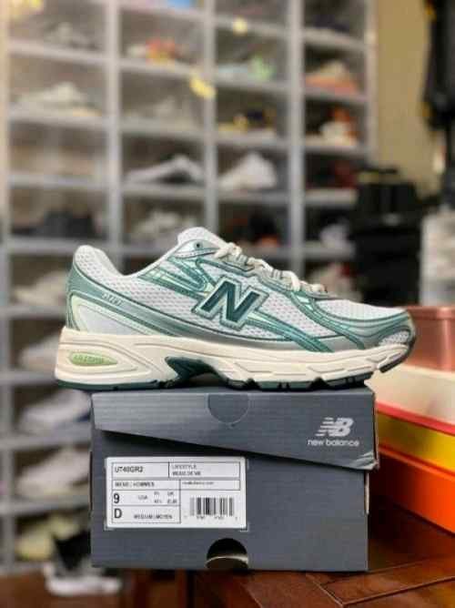 New balancee 740 Trainers White Marsh Green
