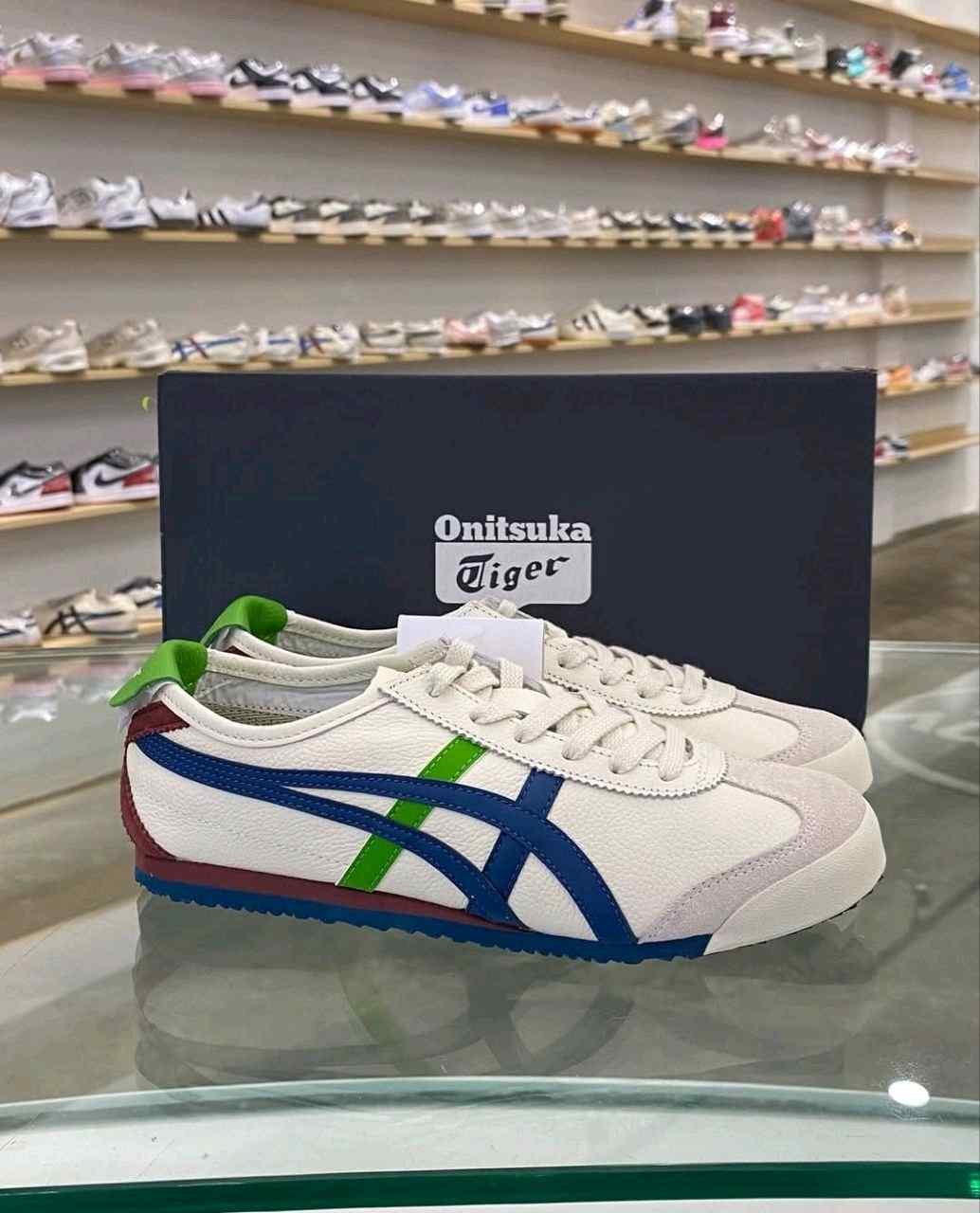 Onitsukaa Tiger Mexico 66 Mako Camo Blue fix