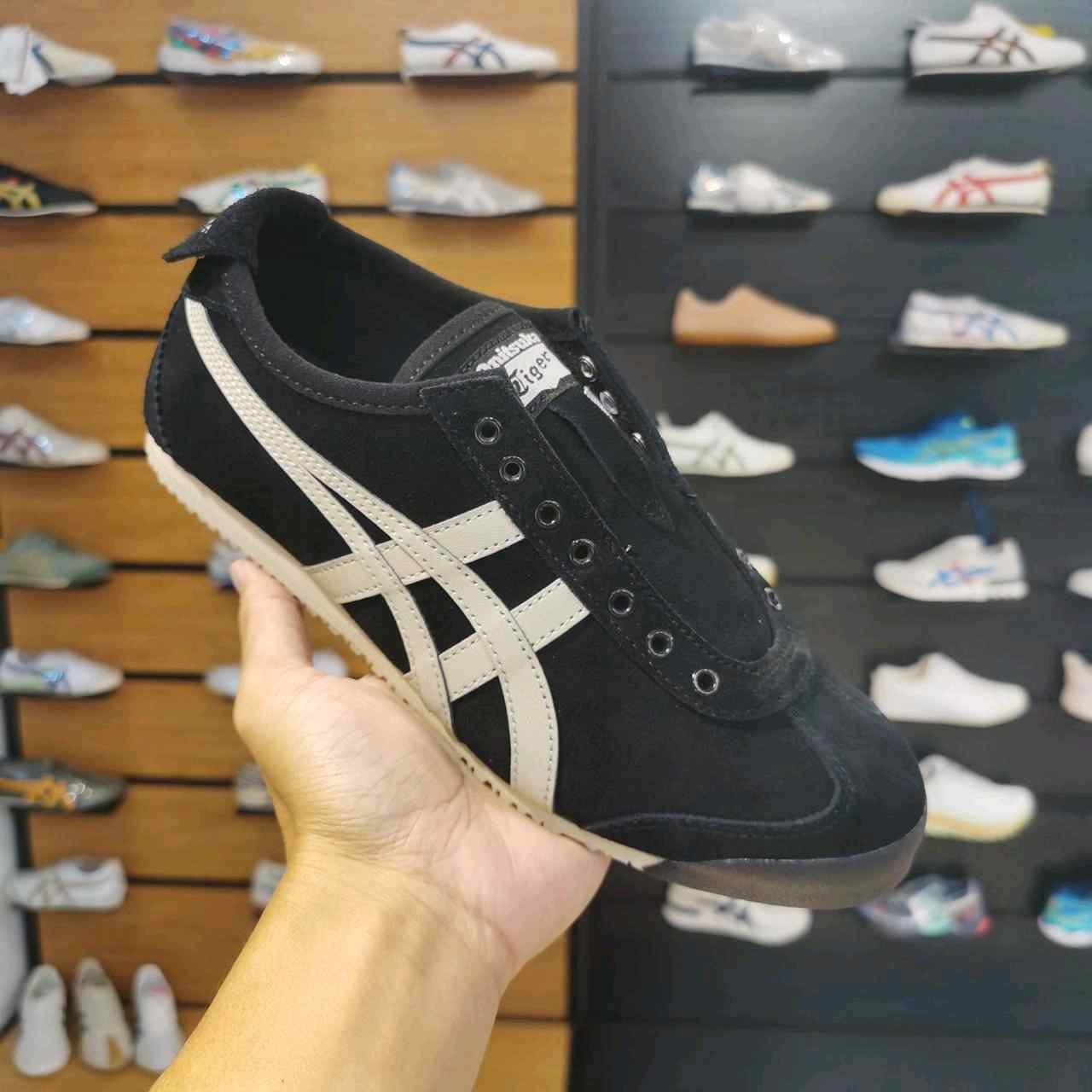 onitsukaa tiger Mexico 66 Slip On Black Putty Premium