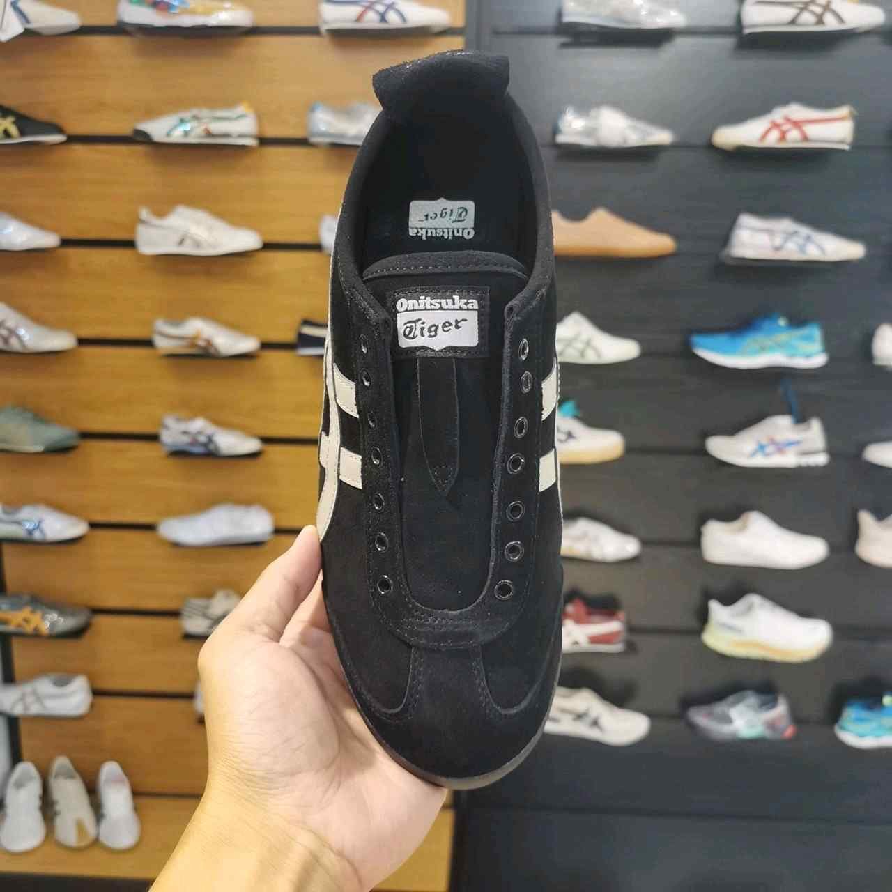 onitsukaa tiger Mexico 66 Slip On Black Putty Premium