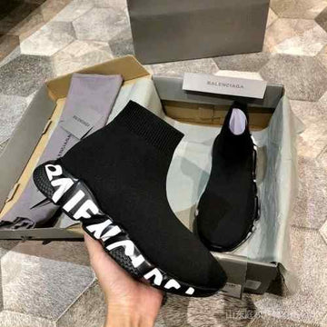 Balenciagaa Speed Runners Graffi black
