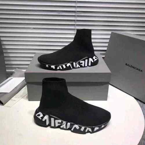 Balenciagaa Speed Runners Graffi black
