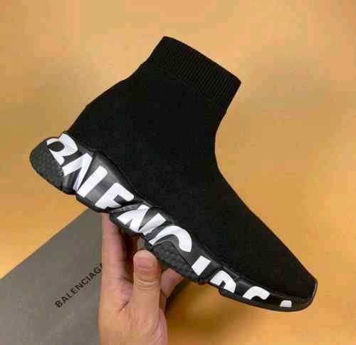 Balenciagaa Speed Runners Graffi black