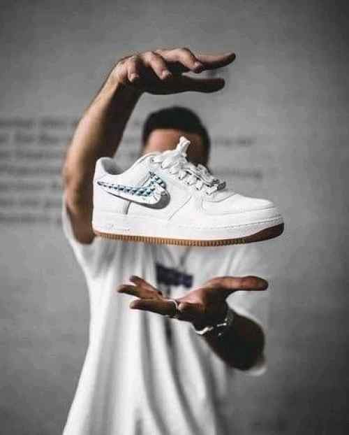 nikee travis scott x airforce 1 sail semi ua