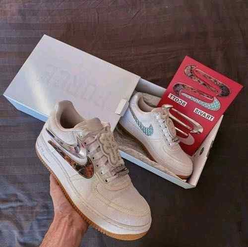 nikee travis scott x airforce 1 sail semi ua