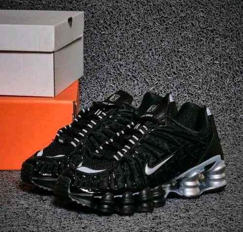 Nikee Shox Black Power Silver