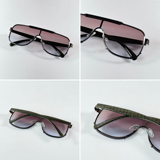 Versace 5007 Black Brown Shaded