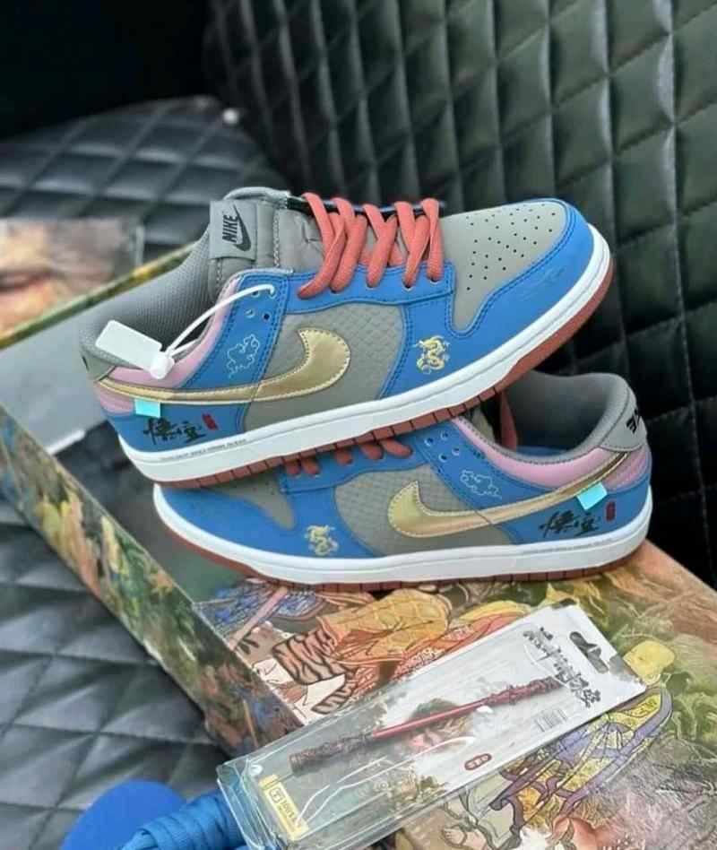 Nikee Air Jordan 1 Low MYTH WUKONG WITH ACCESSORIES