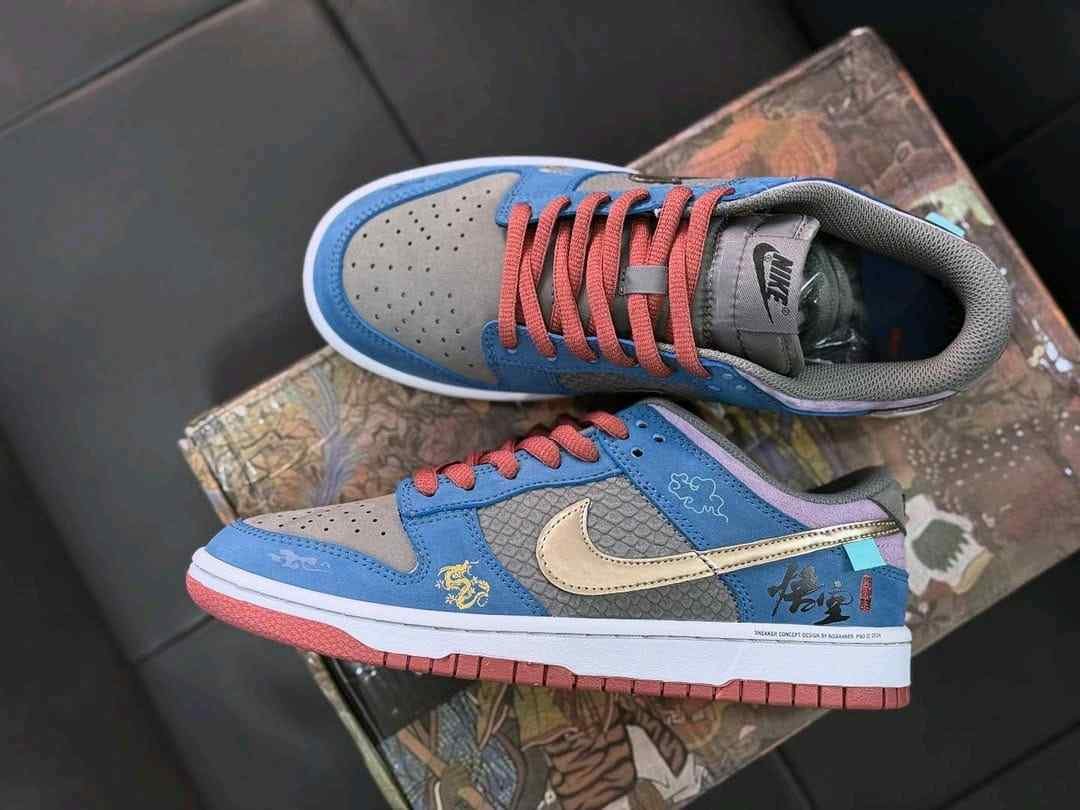 Nikee Air Jordan 1 Low MYTH WUKONG WITH ACCESSORIES