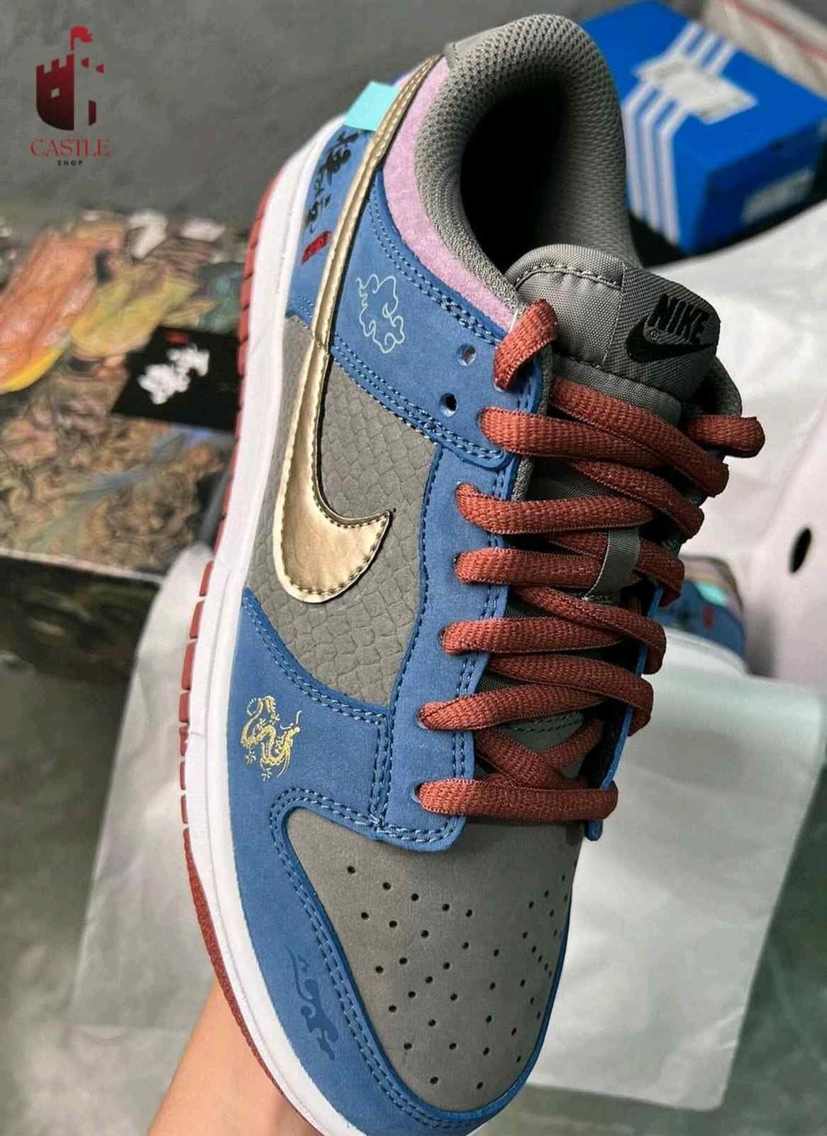 Nikee Air Jordan 1 Low MYTH WUKONG WITH ACCESSORIES
