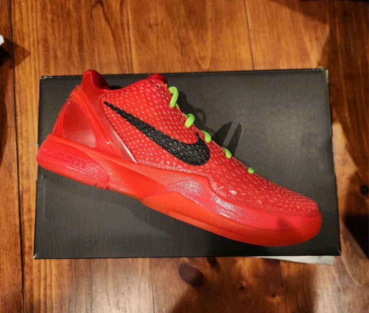 Nikee Zoom Kobe 6 Protro Reverse Grinch
