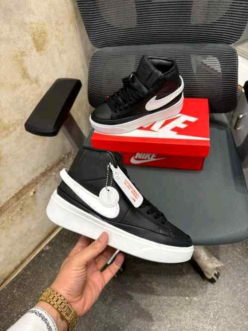 Nikee Blazer Phantom High Black White