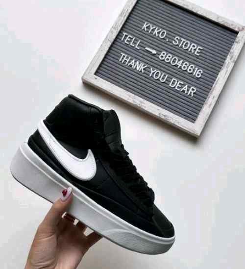 Nikee Blazer Phantom High Black White