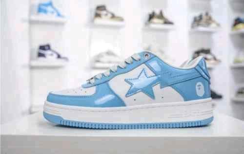 A BATHING APE BAPE STA LOW BLUE SALE