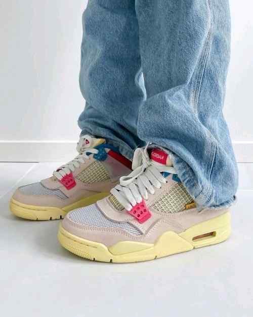 Air Jordan Retro 4 x Union LA x Guava Ice semi ua