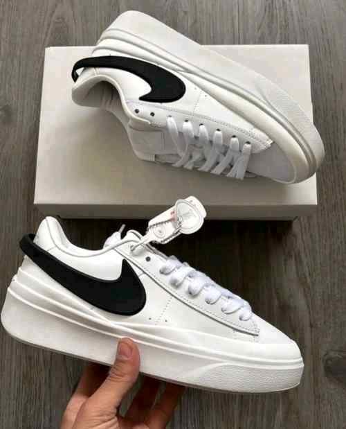 nikee blazer phantom low white black