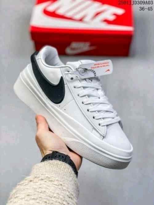 nikee blazer phantom low white black